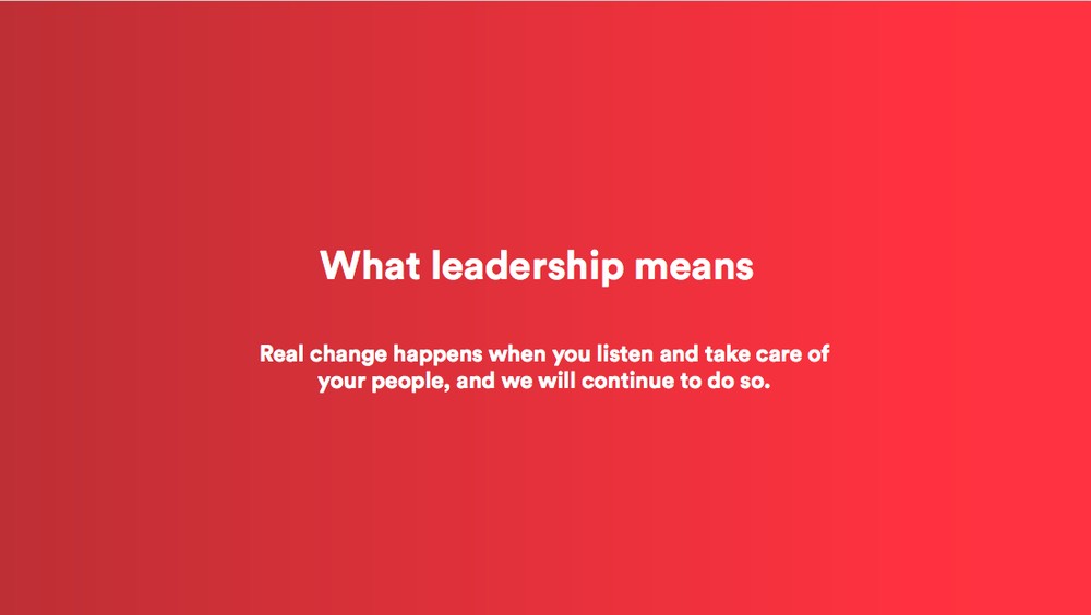We take care of our people.