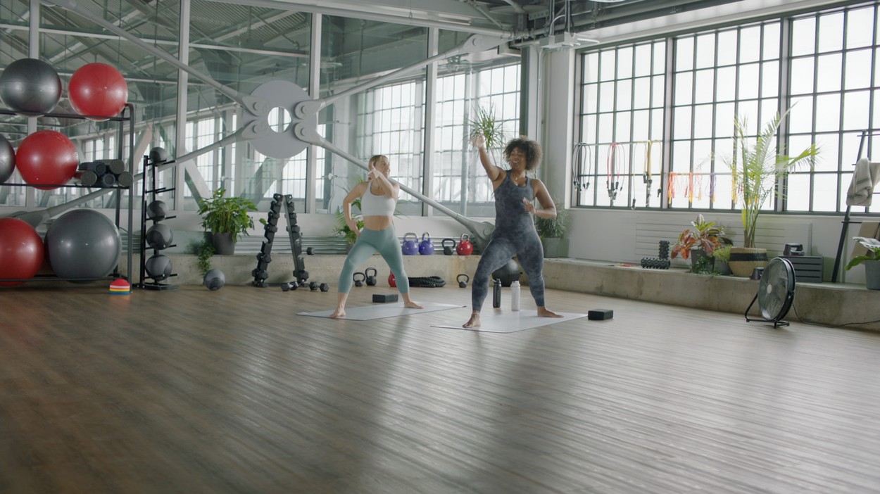 Ally Maz and Rachel Hale for lululemon
