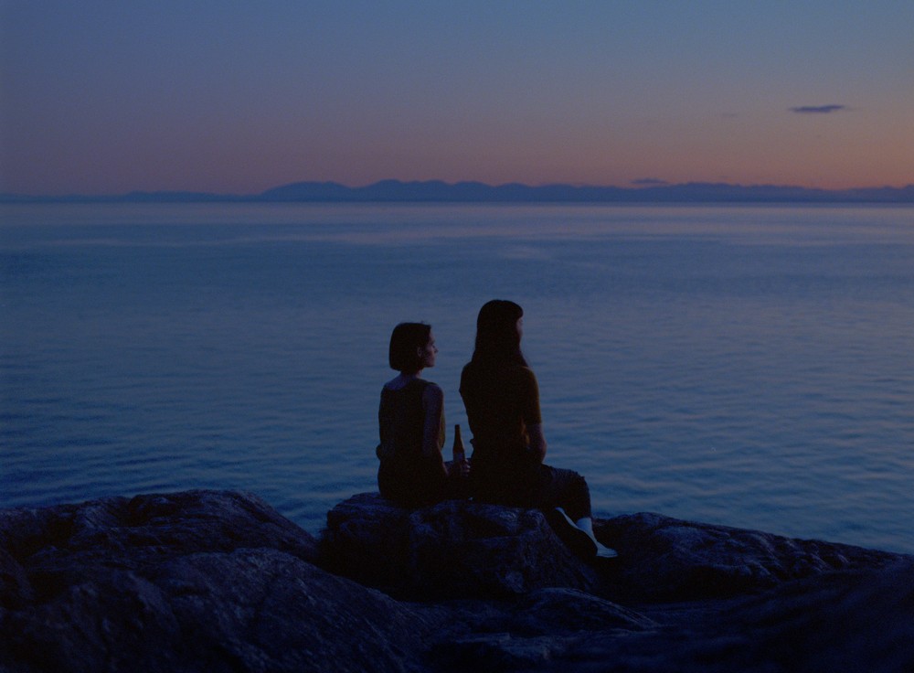 View of the coast of Vancouver, just thirty minutes outside of the city