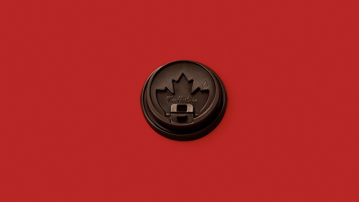 Coffee Lid overhead