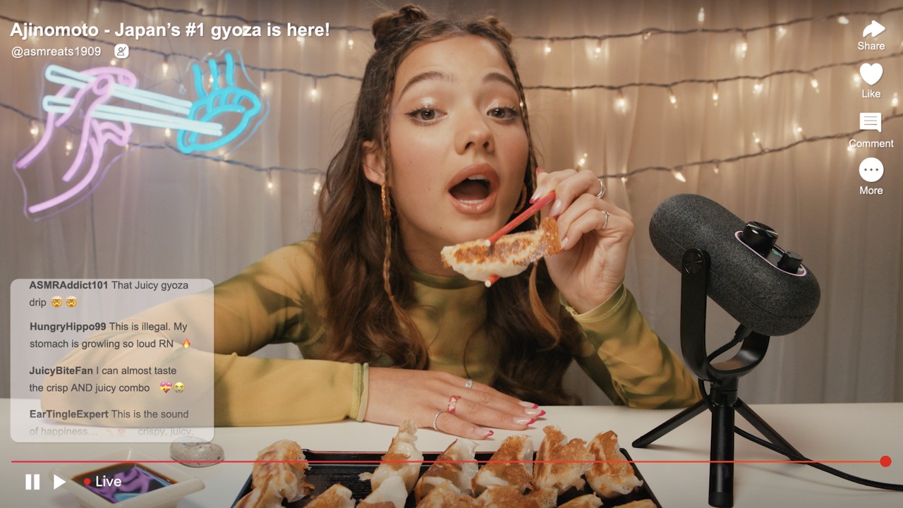 Ajinomoto - 'Gyoza Has Landed'