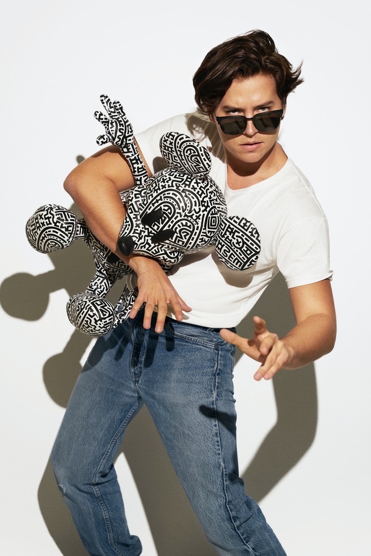 Cole Sprouse for Coach x Disney Mickey Mouse x Keith Harring 1