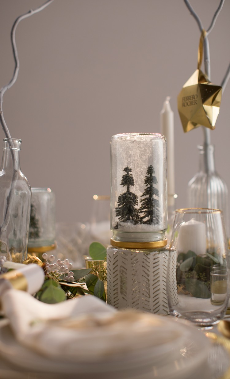 Ferrero Rocher DIY snowglobe and ornament