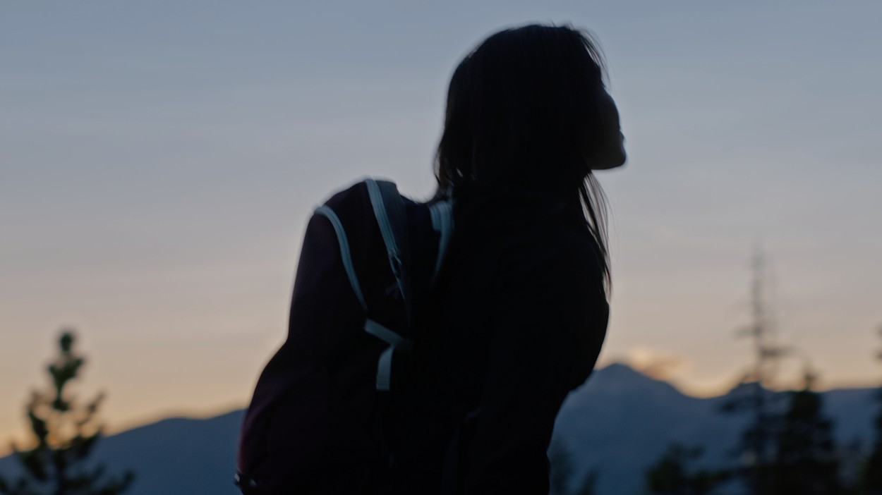 Destination BC - Moments - Hiking Woman