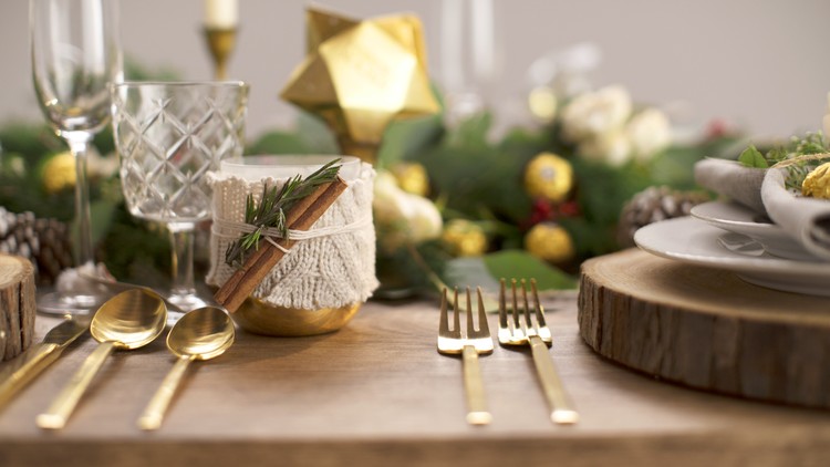 Ferrero Rocher cozy centerpiece