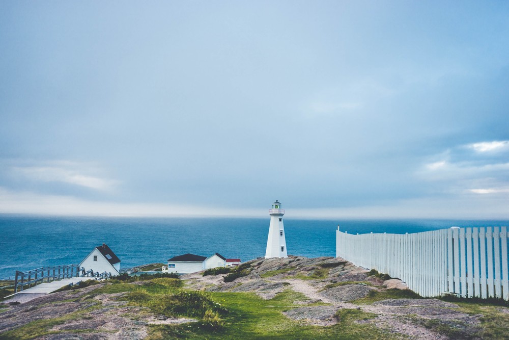 Newfoundland, Canada - Lighthouse overlooking the east coast
