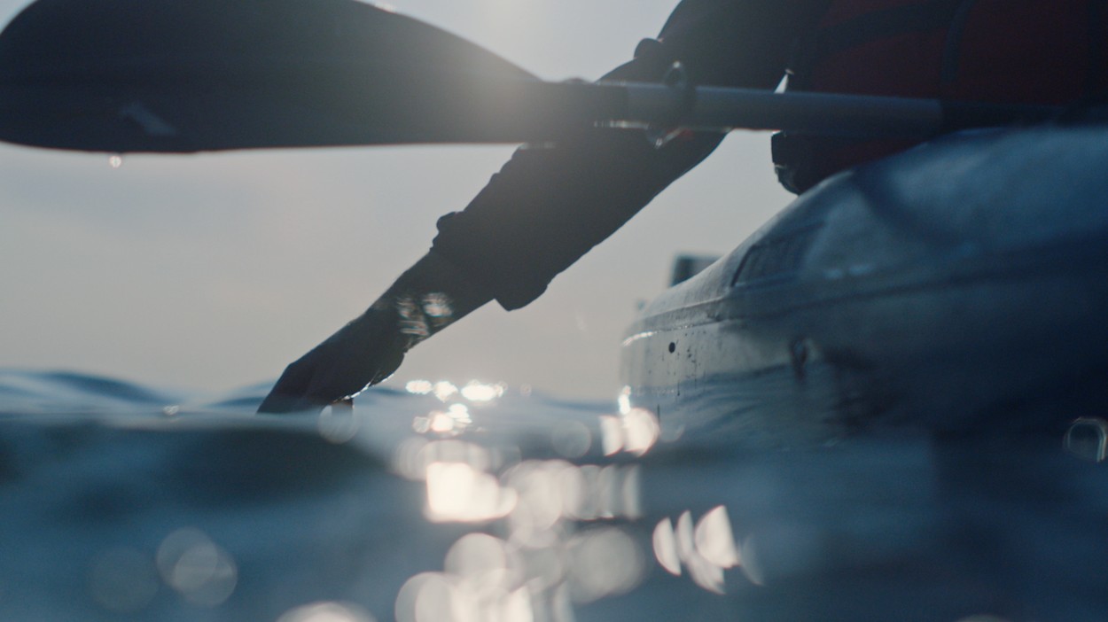 Destination BC - Moments - Kayak Hand In Water