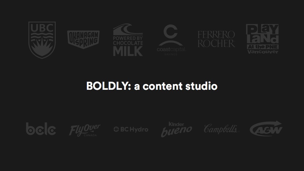 Our client logo lockup, we love showing them off.
