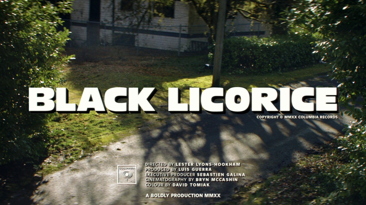 Peach Pit - Black Licorice Video - Title