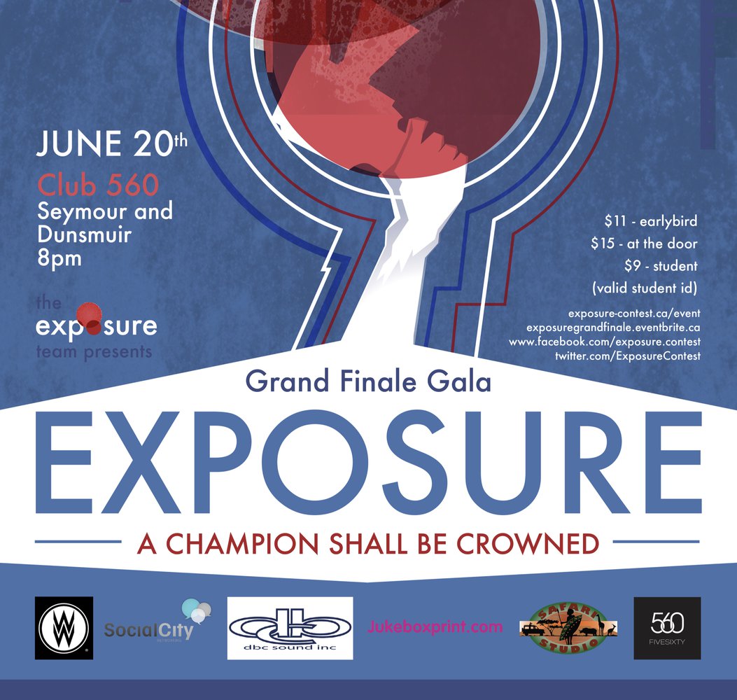 Poster for Exposure Contest, May 2013